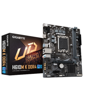 Gigabyte | H610M K DDR4 1.0 M/B | Processor family Intel | Processor socket LGA1700 | DDR4 DIMM | Memory slots 2 | Supported ha