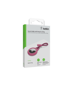 Belkin | Secure Holder with Strap for AirTag | Pink