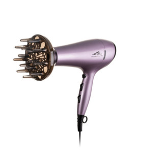 ETA | Hair Dryer | ETA431990000 Rosalia | 2200 W | Number of temperature settings 3 | Ionic function | Diffuser nozzle | Purple