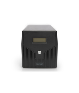 Digitus | Line-Interactive UPS | Line-Interactive UPS DN-170075, 1500VA, 900W, 2x 12V/9Ah battery, 4x CEE 7/7 outlet, 2x RJ45, 