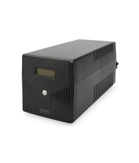 Digitus | Line-Interactive UPS | Line-Interactive UPS DN-170075, 1500VA, 900W, 2x 12V/9Ah battery, 4x CEE 7/7 outlet, 2x RJ45, 