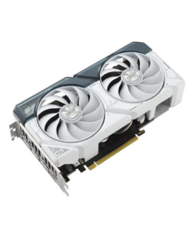 Asus | DUAL-RTX4060TI-O8G-WHITE | NVIDIA | 8 GB | GeForce RTX 4060 Ti | GDDR6 | HDMI ports quantity 1 | PCI Express 4.0 | Memor