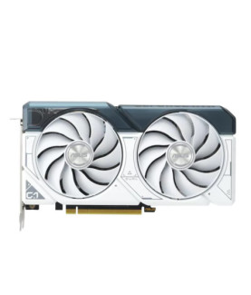 Asus | DUAL-RTX4060TI-O8G-WHITE | NVIDIA | 8 GB | GeForce RTX 4060 Ti | GDDR6 | HDMI ports quantity 1 | PCI Express 4.0 | Memor