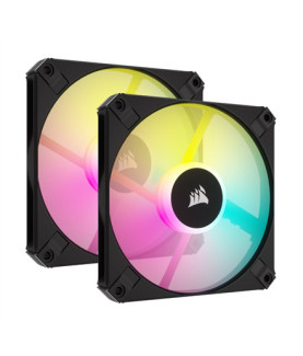 Corsair | 120mm PWM Fluid Dynamic Bearing Fan | iCUE AF120 RGB SLIM | Case Fan