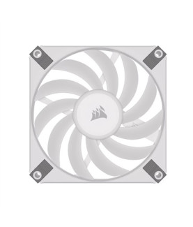 Corsair | 20mm PWM Fluid Dynamic Bearing Fan, White Twin Pack | iCUE AF120 RGB SLIM | Case Fan