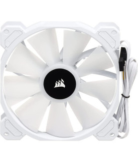 Corsair | 140mm White PWM Fan, Dual Fan Kit with Lighting Node CORE | iCUE SP140 RGB ELITE Performance | Case Fan