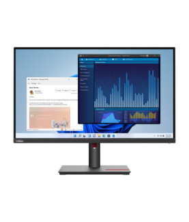 Lenovo | ThinkVision | T27p-30 | 27 " | IPS | 4K | 16:9 | 60 Hz | 4 ms | 3840 x 2160 | 350 cd/m | HDMI ports quantity 1 | Black