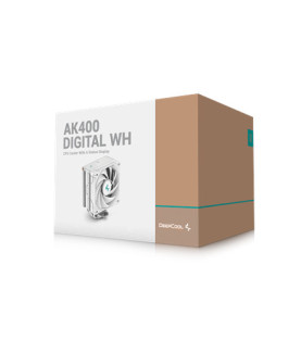 Deepcool | Digital CPU Air Cooler White | AK400