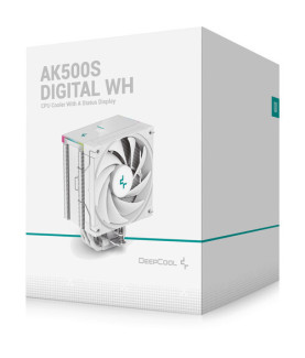 Deepcool | Digital CPU Cooler White | AK500S