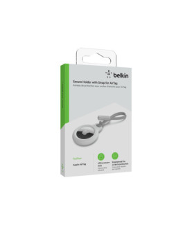 Belkin | Secure Holder with Strap for AirTag | White