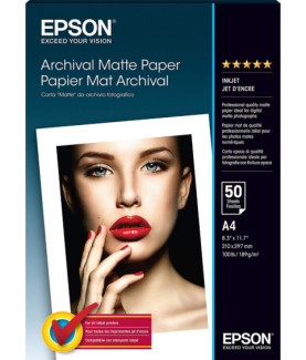 Archival Matte Paper - A4 - 50 Sheets | A4