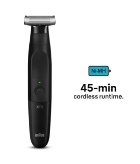 Braun | Beard Trimmer and Shaver | XT3100 | Cordless | Number of length steps 3 | Black