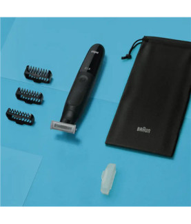 Braun | Beard Trimmer and Shaver | XT3100 | Cordless | Number of length steps 3 | Black