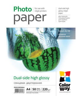 220 g/m | A4 | High Glossy dual-side Photo Paper