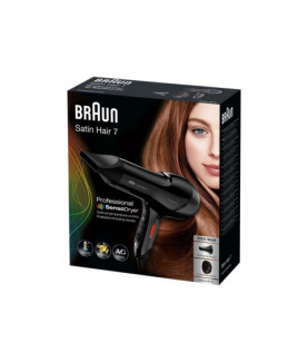 Braun | Hair Dryer | HD785 Satin Hair 7 SensoDryer | 2000 W | Number of temperature settings 4 | Ionic function | Diffuser nozz