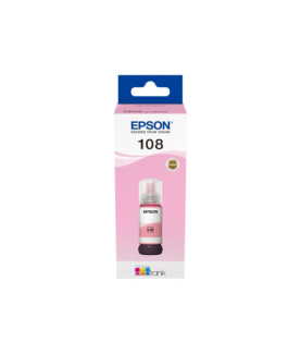 Epson 108 EcoTank | Ink Bottle | Light Magenta