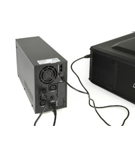 EnerGenie | Pure sine wave UPS with LCD display and USB | EG-UPS-PS1000-01 | 1000 VA | 800 W