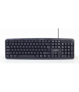 Gembird | 4-in-1 Multimedia office set | KBS-UO4-01 | Keyboard, Mouse, Pad and Headset Set | Wired | Mouse included | US | Blac