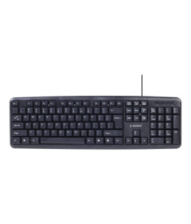 Gembird | 4-in-1 Multimedia office set | KBS-UO4-01 | Keyboard, Mouse, Pad and Headset Set | Wired | Mouse included | US | Blac