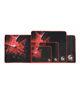 Gembird | MP-GAMEPRO-M Gaming mouse pad PRO, Medium | Mouse pad | 250 x 350 x 3 mm | Black/Red