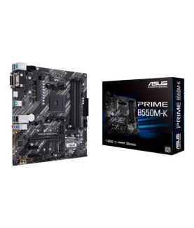 Asus | PRIME B550M-K | Processor family AMD | Processor socket AM4 | DDR4 | Memory slots 4 | Chipset AMD B | Micro ATX