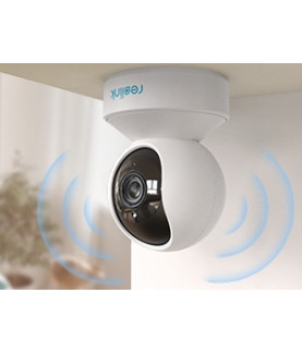 Reolink | Super HD WiFi Camera | E Series E340 | PTZ | 5 MP | 2.8-4mm/F2.0 | H.264 | Micro SD, Max. 256 GB