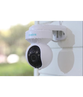 Reolink | 4K Smart WiFi Camera with Auto Tracking | E Series E560 | PTZ | 8 MP | 2.8-8mm | IP65 | H.265 | Micro SD, Max. 256 GB