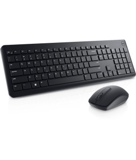 Dell | Keyboard and Mouse | KM3322W | Keyboard and Mouse Set | Wireless | Batteries included | US | Black | Wireless connection