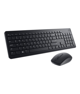 Dell | Keyboard and Mouse | KM3322W | Keyboard and Mouse Set | Wireless | Batteries included | US | Black | Wireless connection