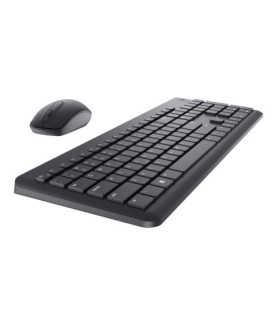 Dell | Keyboard and Mouse | KM3322W | Keyboard and Mouse Set | Wireless | Batteries included | US | Black | Wireless connection