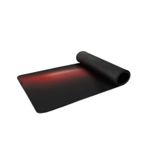 Genesis | Carbon 500 Ultra Blaze | Mouse pad | 450 x 1100 x 2.5 mm | Red/Black