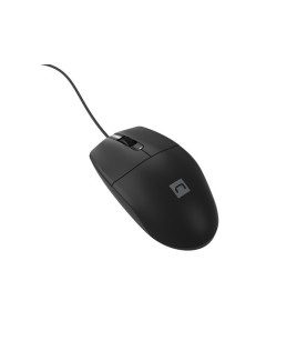 Natec | Mouse | Ruff Plus | Wired | Black