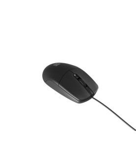 Natec | Mouse | Ruff Plus | Wired | Black