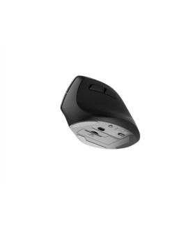 Natec | Vertical Mouse | Crake 2 | Vertical Mouse | Wireless | Bluetooth, 2.4GHz | Black