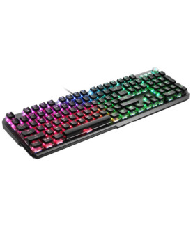 MSI | Gaming Keyboard | VIGOR GK71 SONIC BLUE | Gaming Keyboard | Wired | RGB LED light | US | Black | Numeric keypad | Blue Sw