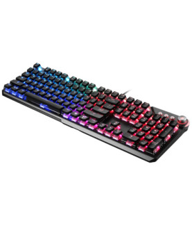 MSI | Gaming Keyboard | VIGOR GK71 SONIC BLUE | Gaming Keyboard | Wired | RGB LED light | US | Black | Numeric keypad | Blue Sw