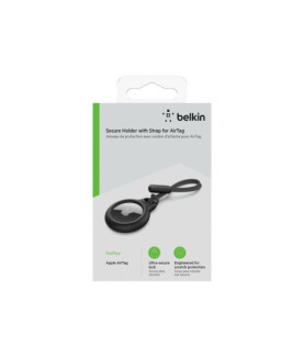 Belkin | Secure Holder with Strap for AirTag | Black