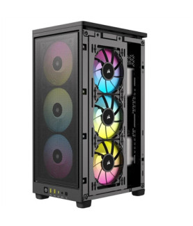 Corsair | RGB AIRFLOW PC Case | 2000D | Black | Mini-ITX | Power supply included No | SFX