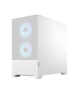 Fractal Design | Pop Mini Air RGB | Side window | White TG Clear Tint | mATX, Mini ITX | Power supply included No | ATX