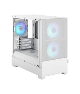 Fractal Design | Pop Mini Air RGB | Side window | White TG Clear Tint | mATX, Mini ITX | Power supply included No | ATX