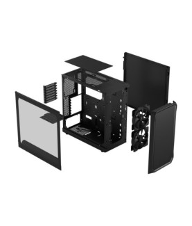 Fractal Design | Focus 2 | Side window | Black TG Clear Tint | Midi Tower | Power supply included No | ATX