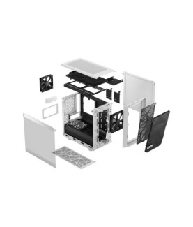 Fractal Design | Meshify 2 Nano | Side window | White TG clear tint | ITX | Power supply included No | ATX