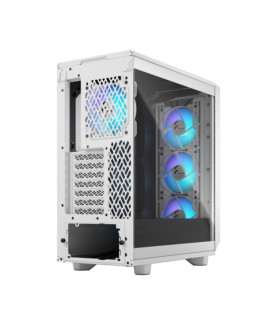 Fractal Design | Meshify 2 Compact RGB | Side window | White TG Clear | Mid-Tower | Power supply included No | ATX