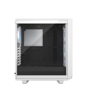 Fractal Design | Meshify 2 Compact RGB | Side window | White TG Clear | Mid-Tower | Power supply included No | ATX