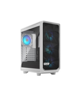 Fractal Design | Meshify 2 Compact RGB | Side window | White TG Clear | Mid-Tower | Power supply included No | ATX