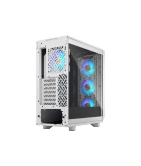 Fractal Design | Meshify 2 Compact RGB | Side window | White TG Clear | Mid-Tower | Power supply included No | ATX