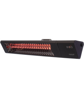 SUNRED | Heater | PRO25W-SMART, Triangle Dark Smart Wall | Infrared | 2500 W | Black | IP55