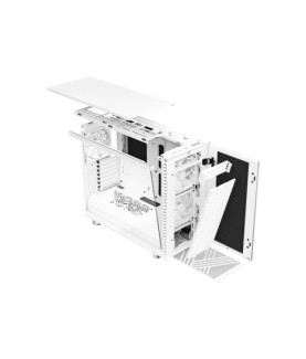 Fractal Design | Define 7 TG Clear Tint | Side window | White | E-ATX | Power supply included No | ATX