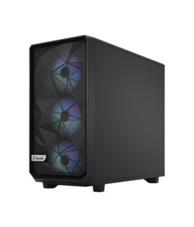 Fractal Design | Meshify 2 Lite RGB TG Light Tint | Side window | Black | E-ATX | Power supply included No | ATX