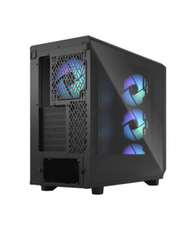 Fractal Design | Meshify 2 Lite RGB TG Light Tint | Side window | Black | E-ATX | Power supply included No | ATX